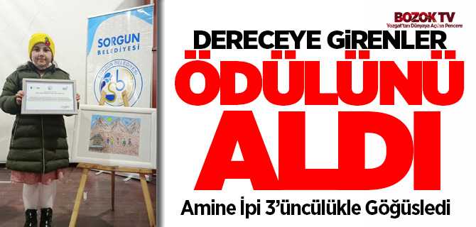 Sorgun Belediyesi resim yarışması sonuçlandı