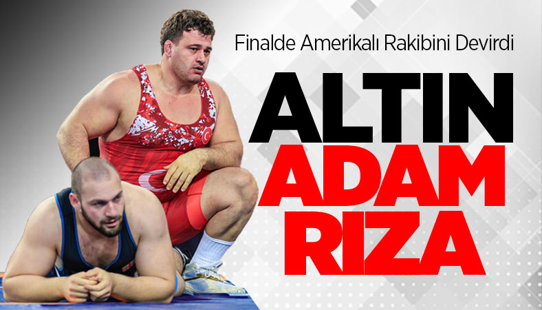 Rızak Kayaalp Altın Madalyanın Sahibi